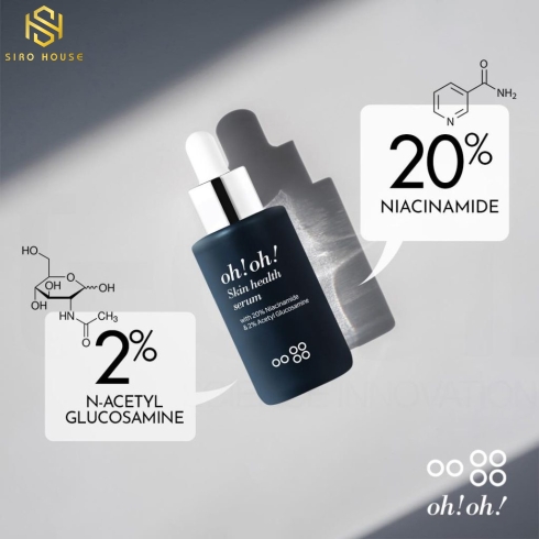 Tinh Chất Dưỡng Sáng Da, Giảm Thâm Nám oh!oh! Skin Health Serum Hàn Quốc