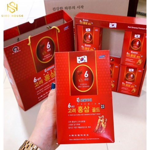 Nước Hồng sâm cao cấp HOÀNG GIA Hàn Quốc 30 gói x 70mL