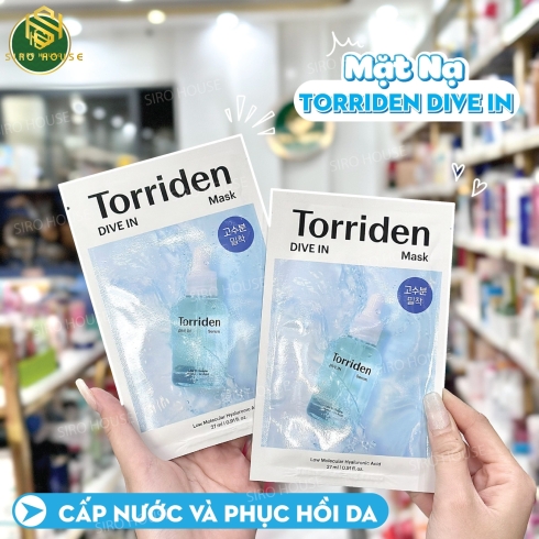 Mặt nạ TORRIDEN Low Molecular Hyaluronic Acid 27mL (1 miếng)
