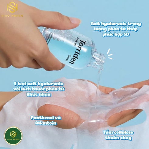 Mặt nạ TORRIDEN Low Molecular Hyaluronic Acid 27mL (1 miếng)