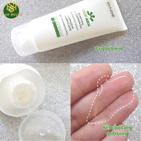 Sữa rửa mặt BABE Stop Akn Purifying Cleansing Gel 200mL