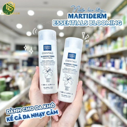 Nước cân bằng MARTI DERM Blooming Toner 200mL 