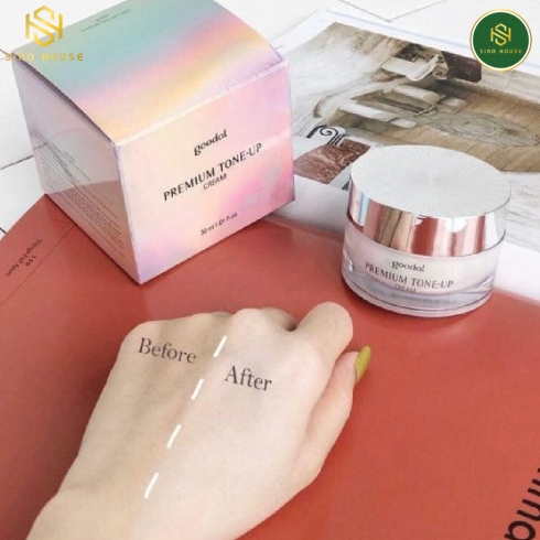 [Fullsize] Kem dưỡng ốc sên GOODAL Premium Tone-up 30mL