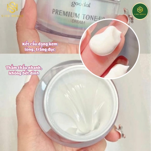 [Fullsize] Kem dưỡng ốc sên GOODAL Premium Tone-up 30mL