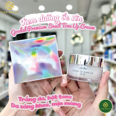 [Fullsize] Kem dưỡng ốc sên GOODAL Premium Tone-up 30mL