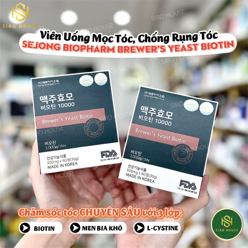 Viên uống mọc tóc BREWER