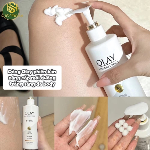 [Nội địa Trung] Sữa dưỡng thể OLAY Body Cellscience B3 + Vitamin C 260g.