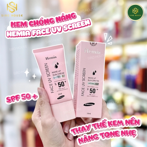 Kem chống nắng SAMSUNG Hemia Face Uv Screen SPF 50+ PA++++ 50ml
