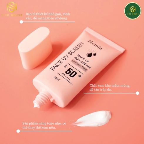 Kem chống nắng SAMSUNG Hemia Face Uv Screen SPF 50+ PA++++ 50ml