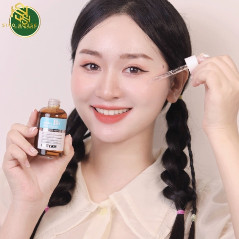 Tinh chất phục hồi cho da dầu PrettySkin Multi Hydra B5 Max Serum 50ml (Xanh đậm)