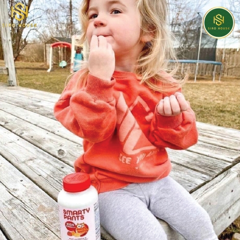 Kẹo dẻo bổ sung đa vitamin trẻ em SMARTY PANTS Kids Formula Multivitamins Omega-3 Fish Oil Vitamin D3 and Choline 180v