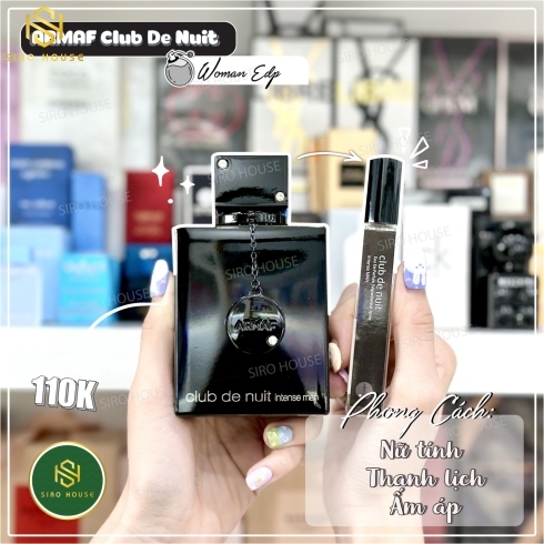 Nước hoa chiết nam ARMAF Club De Nuit Intense EDP 10mL