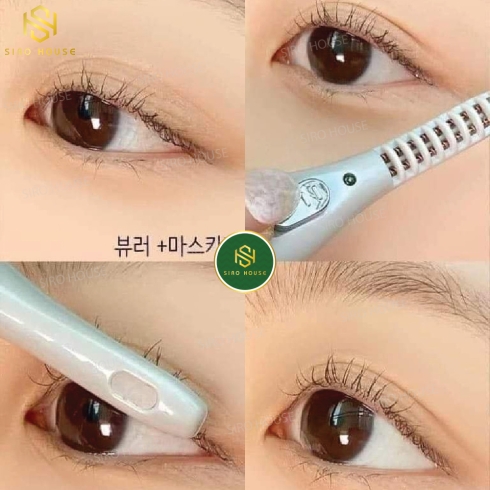 Uốn mi nhiệt Fillimilli Mini Heated Eyelash Curler