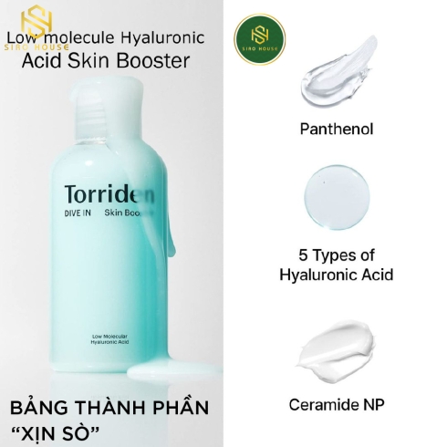Nước hoa hồng TORRIDEN  Dive In Skin Booster 200mL