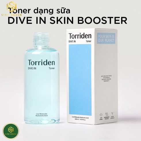 Nước hoa hồng TORRIDEN  Dive In Skin Booster 200mL