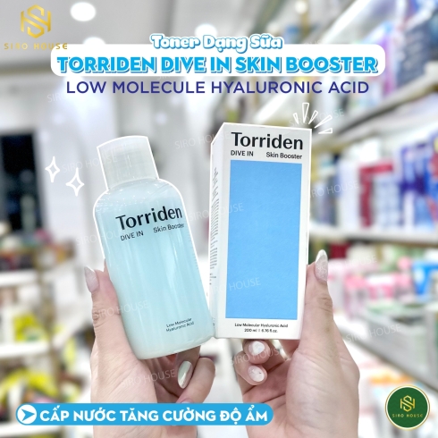 Nước hoa hồng TORRIDEN  Dive In Skin Booster 200mL