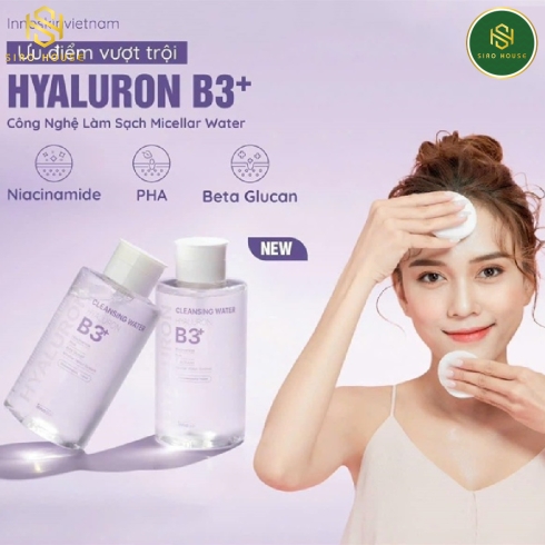 Nước tẩy trang INNOSKIN B3 Hyaluron 500mL 