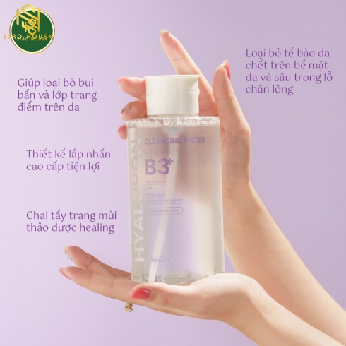 Nước tẩy trang INNOSKIN B3 Hyaluron 500mL 