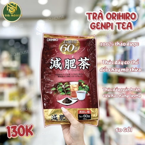 Trà ORIHIRO Nhật Bản 60 túi 