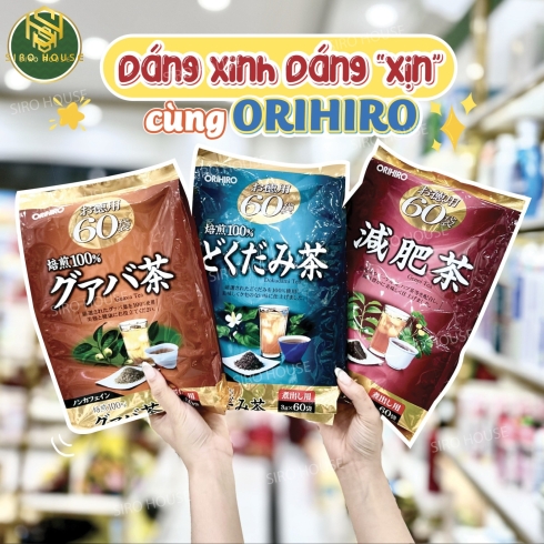 Trà ORIHIRO Nhật Bản 60 túi 
