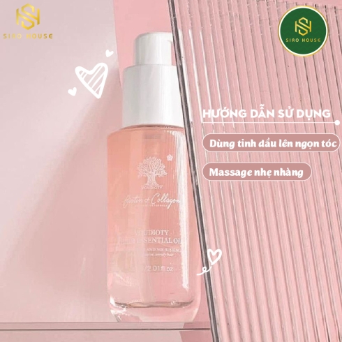 Tinh dầu dưỡng tóc Biotin & Collagen VOUDIOTY Hair Essential Oil 60mL