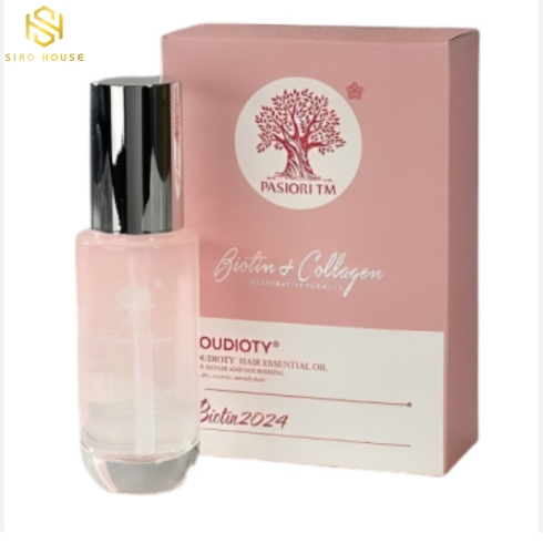 Tinh dầu dưỡng tóc Biotin & Collagen VOUDIOTY Hair Essential Oil 60mL