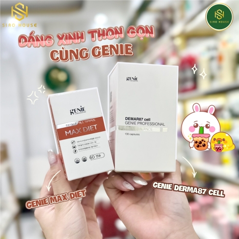 Viên uống tan mỡ bụng GENIE Belly Balance 130v 