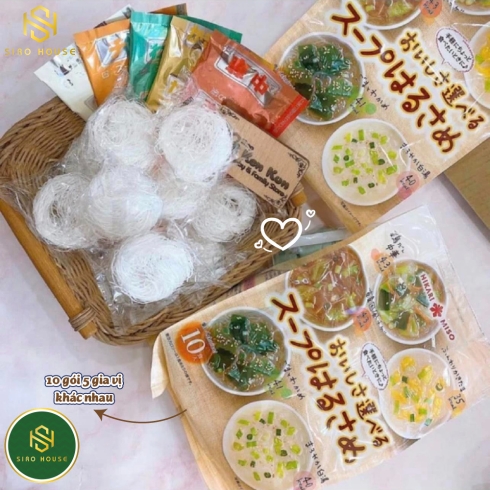 Miến ăn liền ngũ vị HIKARI Miso (Bịch 10 gói)