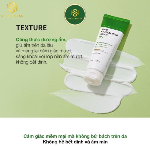 Kem dưỡng WELLAGE Real Cica Calming 95 Cream 80mL 