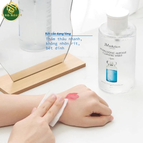 Nước tẩy trang JMSUTION #Water Luminous S.O.S Cleansing Water 500mL