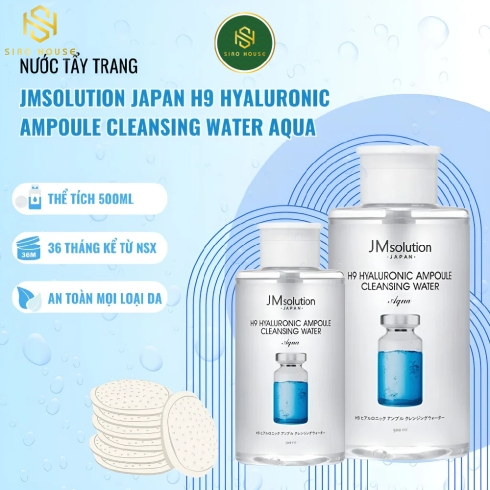 Nước tẩy trang JMSUTION #Water Luminous S.O.S Cleansing Water 500mL