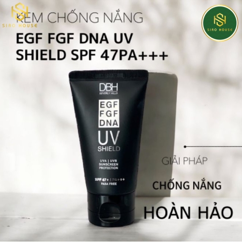 Kem chống nắng DBH EGF UV Shield SPF47 PA+++ 60mL