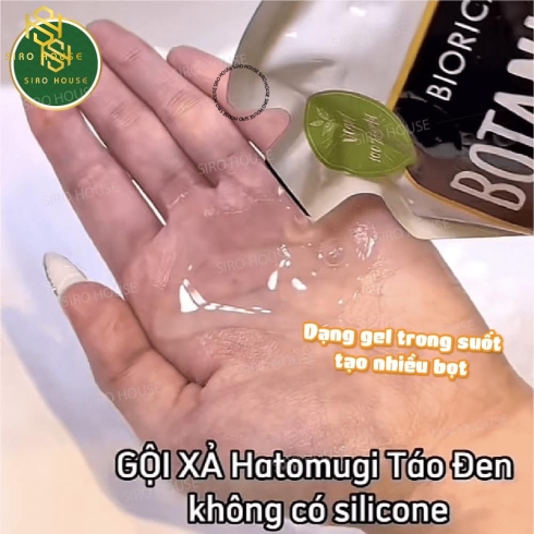 Bộ gội xả BIORICA Botanical Natural 400mL