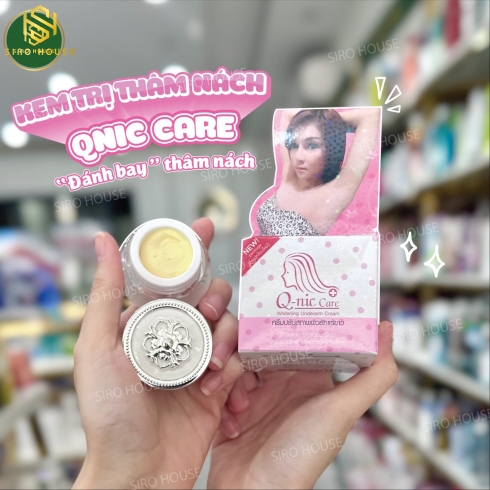 Kem giảm thâm nách Q-Nic Care Whitening Underarm Cream 15g 