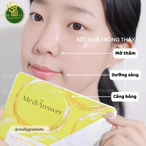 Mặt nạ thạch MEDIANSWER Vita Collagen