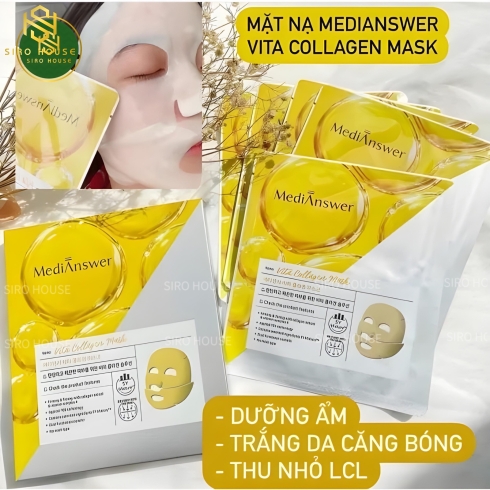 Mặt nạ thạch MEDIANSWER Vita Collagen