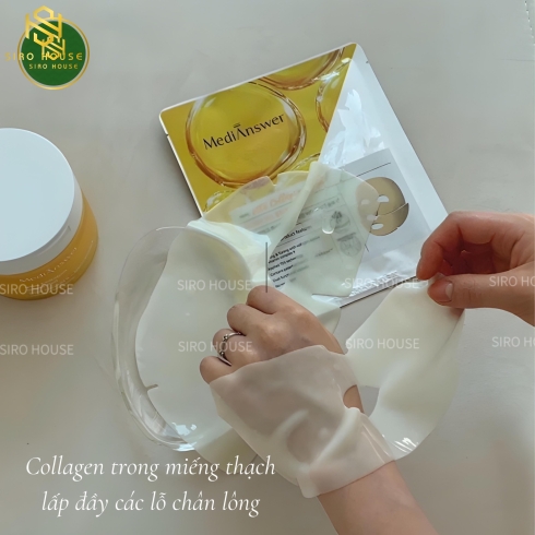 Mặt nạ thạch MEDIANSWER Vita Collagen