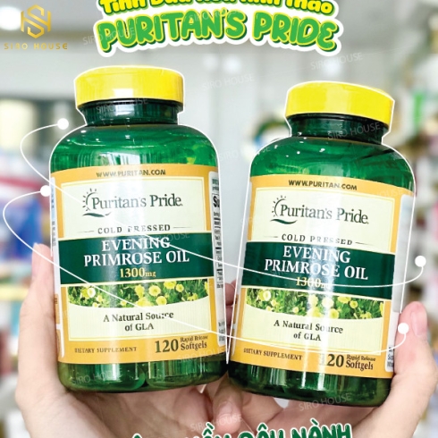 Viên Uống Tinh Dầu Hoa Anh Thảo PURITAN