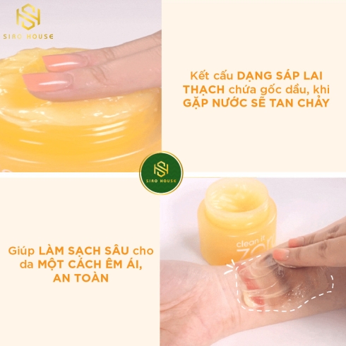 Sáp tẩy trang BANILA CO. Clean It Zero Cleansing Balm #Mandarin-C brightening 100mL 
