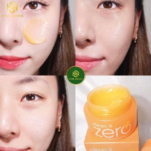 Sáp tẩy trang BANILA CO. Clean It Zero Cleansing Balm #Mandarin-C brightening 100mL 