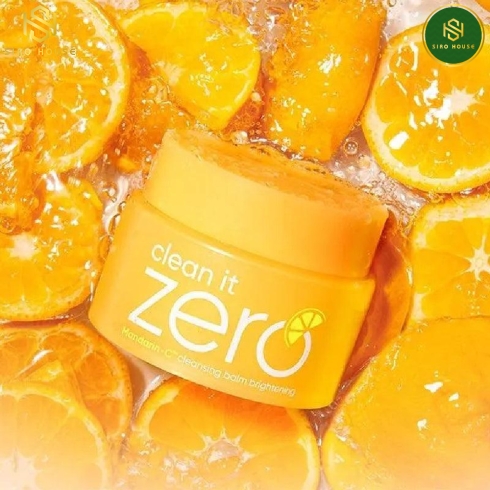 Sáp tẩy trang BANILA CO. Clean It Zero Cleansing Balm #Mandarin-C brightening 100mL 