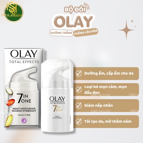 Set kem dưỡng OLAY Night & Day SPF 15