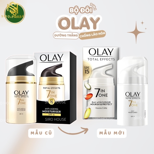 Set kem dưỡng OLAY Night & Day SPF 15