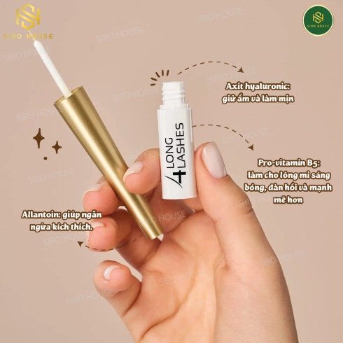 Tinh chất dưỡng mi 4 LONG LASHES by Oceanic Eyelash Serum 3mL 
