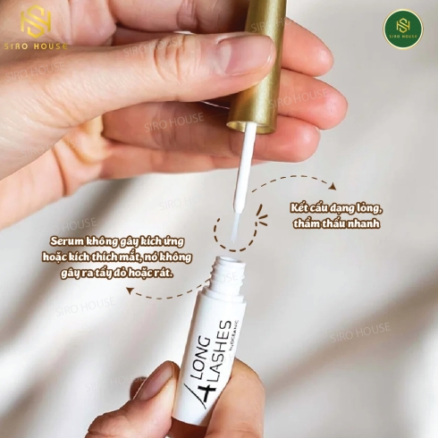 Tinh chất dưỡng mi 4 LONG LASHES by Oceanic Eyelash Serum 3mL 