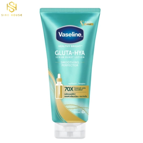 Dưỡng thể VASELINE Gluta-Hya Smoothing Perfector 70X 300ml 