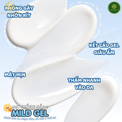 Gel chống nắng dịu nhẹ cho da nhạy cảm người lớn & trẻ em ANESSA Mineral UV SunScreen Mild Gel 90g 