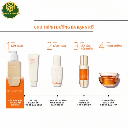 Sữa rửa mặt SULWHASOO Gentle Cleansing Foam 200mL 