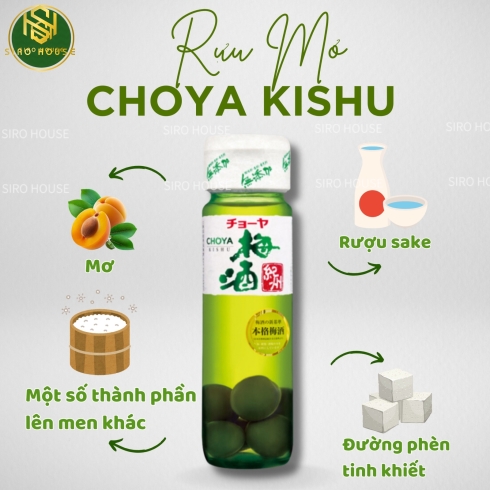  Rượu mơ xanh CHOYA 720mL