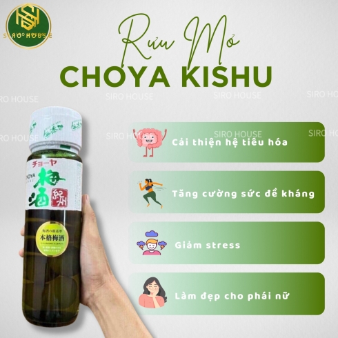  Rượu mơ xanh CHOYA 720mL